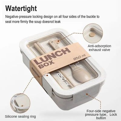 Lunch Box Portable Office Workers Microwave Oven Lunch Box W