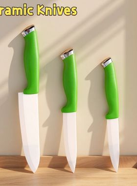 Ceramic Knife 4 5 6 Inch Knives Kitchen Set White Blade Chef