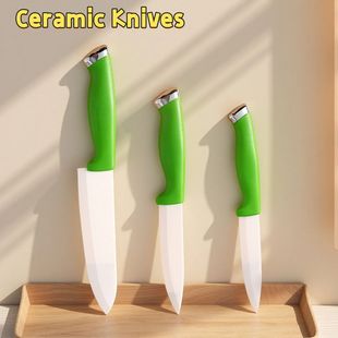 Ceramic Knife 4 5 6 Inch Knives Kitchen Set White Blade Chef