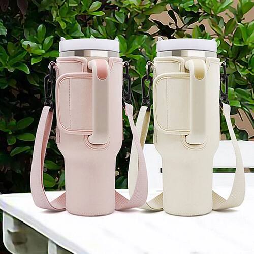 Water Bottle Carrier Bag Compatible with 40oz Tumbler with H