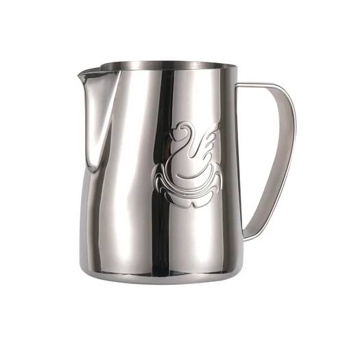 Elegant Swan Stainless Steel Coffee Pitcher Milk Frothing Cu
