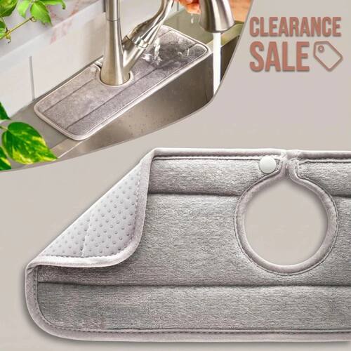 Clearance Sale 24in Faucet Splash Guard Sink Drip Catcher Ma