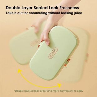 Electric Lunch Box Portable Food Warmer Water Free Bento Box