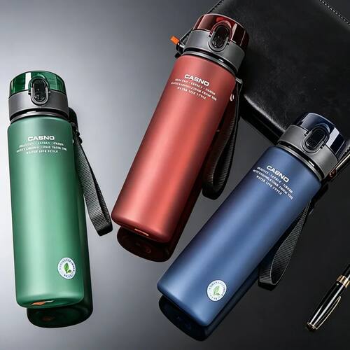 560ML Minimalist Water Bottle with Frosted High-End Texture,