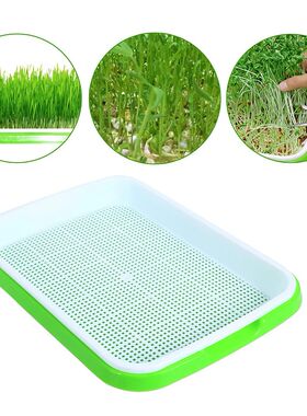 Nursery Pots Tray Grow Basket Hydroponics Microgreens Plate