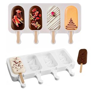Popsicles Silicone Mold Diamond Ice Cream Mould Homemade Hea