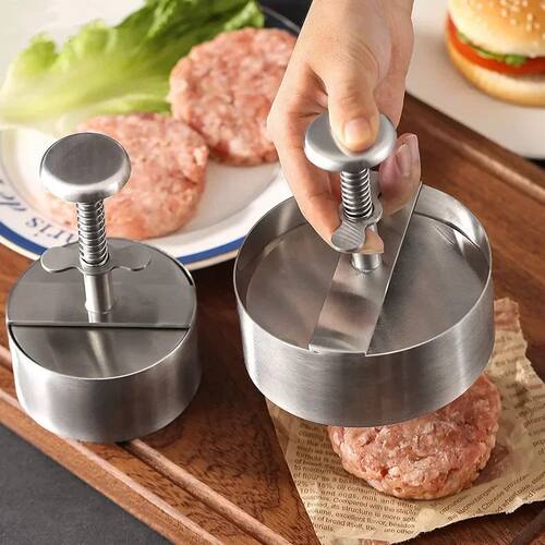 304 Stainless Steel Hamburger Meat Press Burger Patty Maker