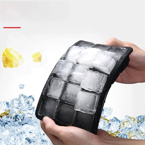 4/6 Grid Big Ice Tray Mold Giant Jumbo Large Food Grade Sili