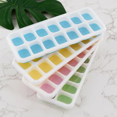 14 Grid Ice Cube Tray Silicone Mold Square Ice Cube Tray Mol