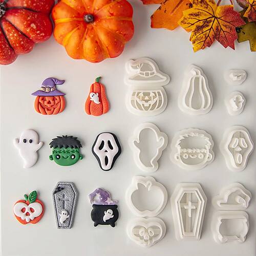 Halloween Series Cartoon Elements Soft Pottery Polymer Clay