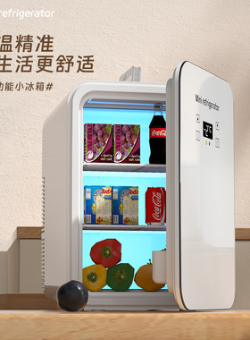 8l Small Car Refrigerator 6l Vertical Portable Mini Beauty M