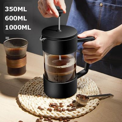 350/600/1000ML French Press Coffee Maker Pot Thickened Boros