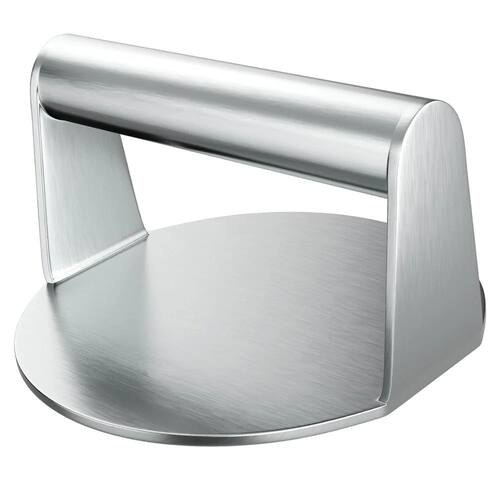Hamburger Meat Press 430 Stainless Steel Circular Square Bur