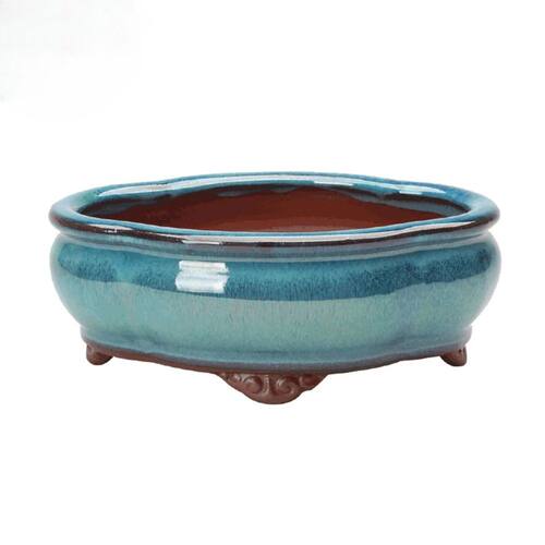 Creative Chinese Style Bonsai Flowerpot Ventilate Purple San