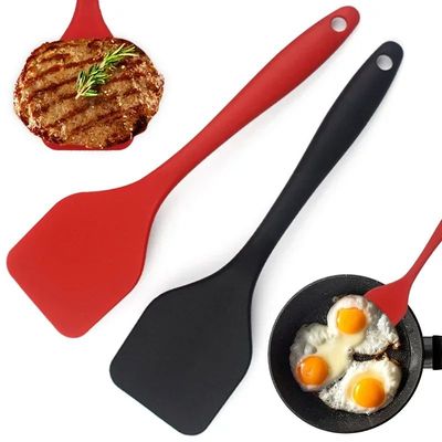 Silicone Cooking Leakage Spatula Dense Shovel Fried FishOmel