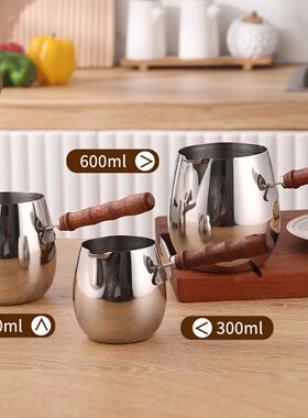 Turkish Coffee Pot Stainless Steel Coffee Maker with Long Ha