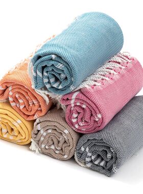 Cotton Turkish Beach Towel 90*180CM Sauna Spa Gym sports Fit