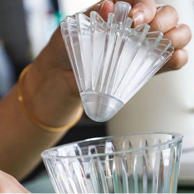 Hand-brewed Coffee Filter Cup Paper Presser Cone-shaped Moun