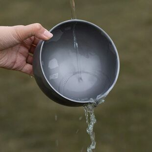 Lightweight Titanium Camping Bowl Pure Titanium Heat-Resista