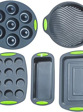 Silicon Bakeware Cake Mold Grade Baking Pans Round Cake Cupc
