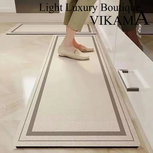 Kitchen Door Steps Water-Absorbing Oil-Absorbing Non-slip Fo