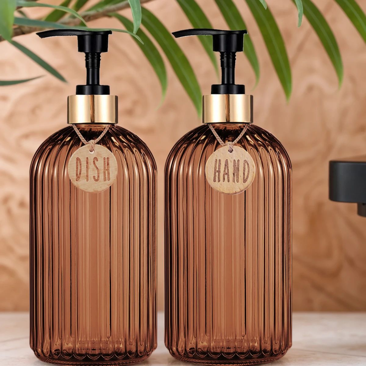 New Home Apartment Decoration Dish Soap Dispenser Bottle Reu图片
