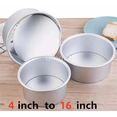 4 to 12 inch Aluminum Alloy Round Cake box Mould Chiffon Cak
