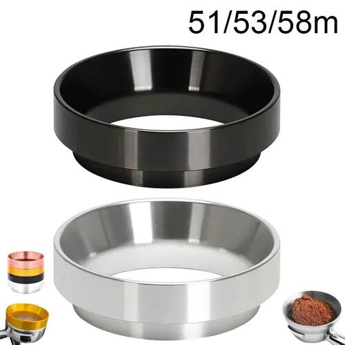 58/53/51MM Commercial Barista Tamper & Dosing Ring Kit | Alu