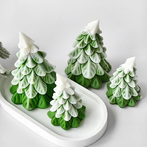 DIY Christmas Tree Silicone Mold Christmas Decoration Scente