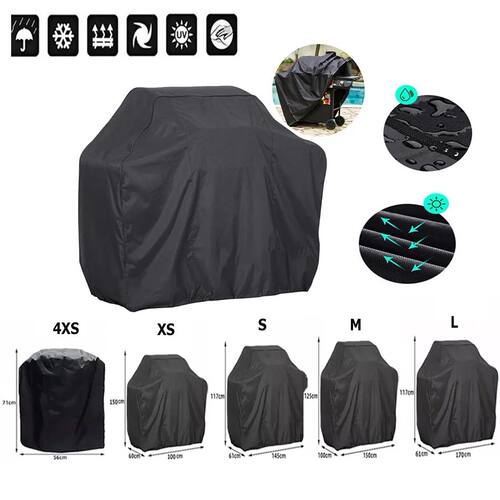 5 Size BBQ Grill Barbeque Cover Anti-Dust Waterproof Weber H