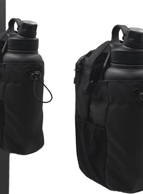 Magnetic Water Bottle Bag - Gym-Specific Water Cup Holder wi