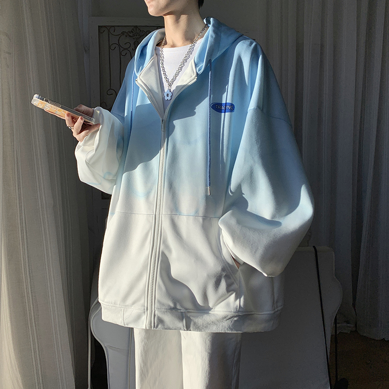 开衫拉链外套男装潮牌
