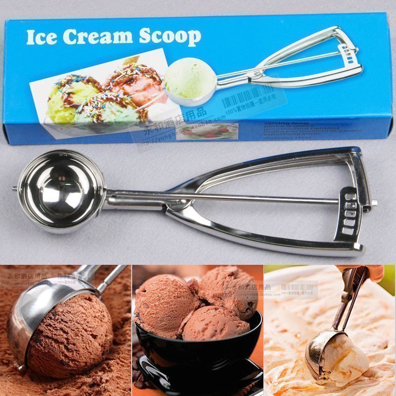 304不锈钢雪糕勺商用打球西瓜
