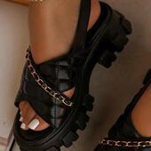 roman platform women size sandals big 凉拖鞋 shoes 43女沙滩鞋