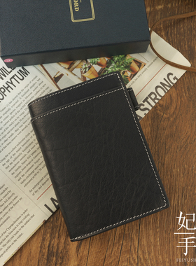 ASHFORD雅仕芙德2131、2413 M5 牛皮活页手帐M5软牛皮手帐拉链包