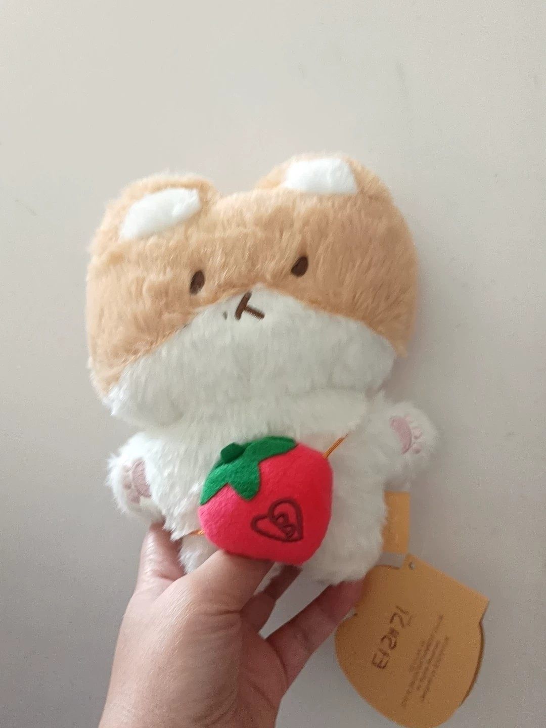 thumbnail for Exo Baekhyun Merchandise Special Pendant Doll Strawberry Keychain 25cm Gift Plush Cheap DIY