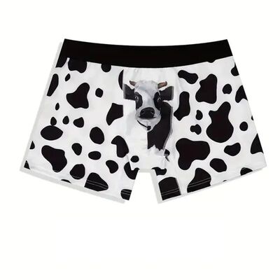 Men Sports Boxers Underwear Underpants Sport Black M L XL Pr