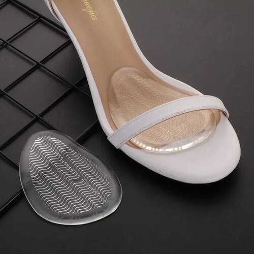 Insoles Ladies High Heel Shoe Insole Female Half Pad Reduces