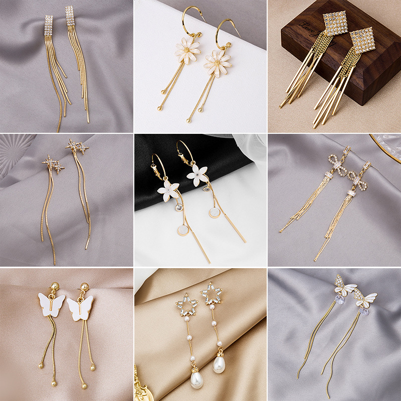 WomenEarringResinDrop