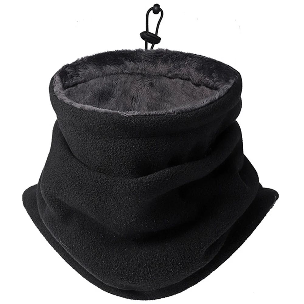 New Plush Fleece Winter Scarf for Boys Girls Women Men Unise