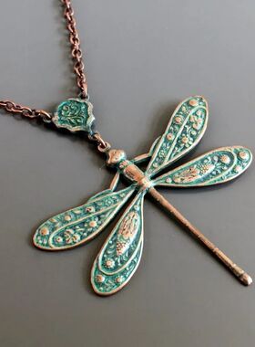 1PCClassic Necklace Dragonfly Insect Women's Jewelry Mother'