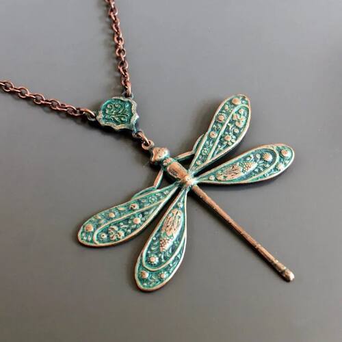 1PCClassic Necklace Dragonfly Insect Women's Jewelry Mother'