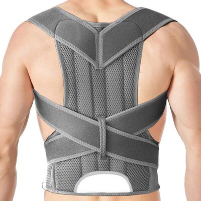 4XL Bar Shoulder Bone Care Support Correction Back Brace Str