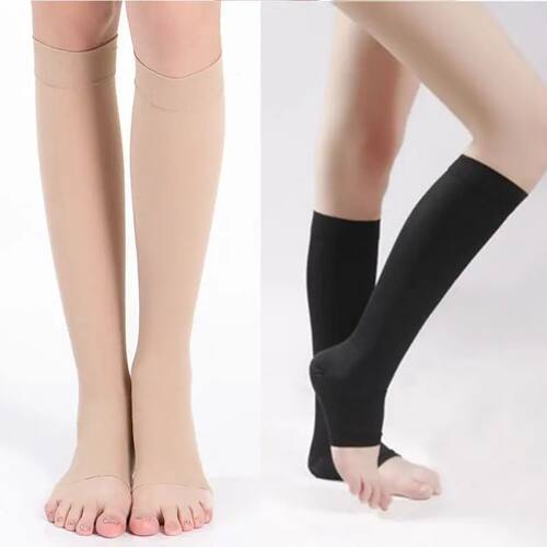 Open Toe Knee-High Compression Stockings Varicose Ve Stockin