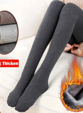 Winter Thicken Thermal Leggings 130g/330g Fleece Warm Women'