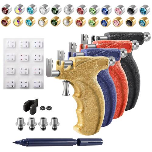 Professional Ear Piercing Gun Tools Steel Stud Earring Safe
