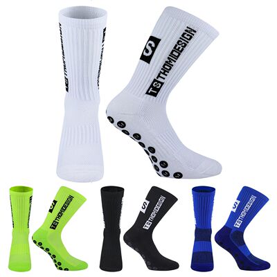 Non Slip Football Socks Men's Grip Running Cycling Hiking Sp
