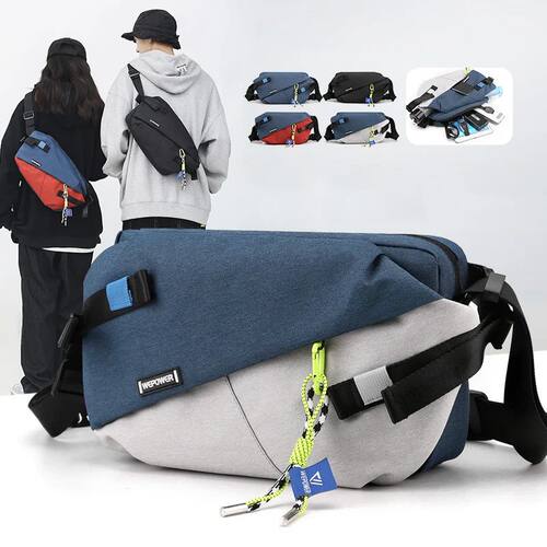 High Quality Nylon Panelled Waist Packs 2026 New Brand Unise