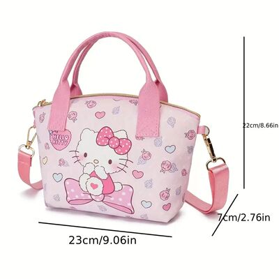 Lovely Sanrio Cinnamoroll Hello Kitty Tote Handbag Stylish V