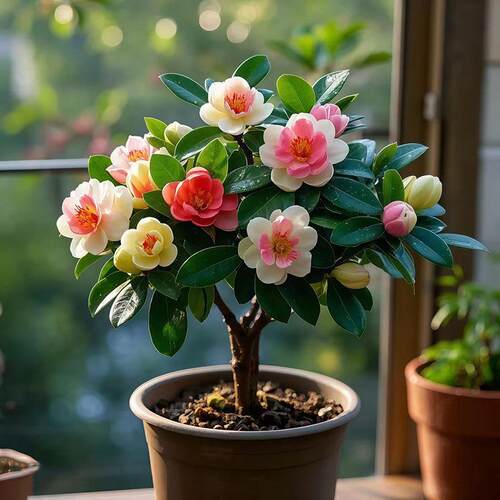 正宗浓香含笑花盆栽室内外阳台